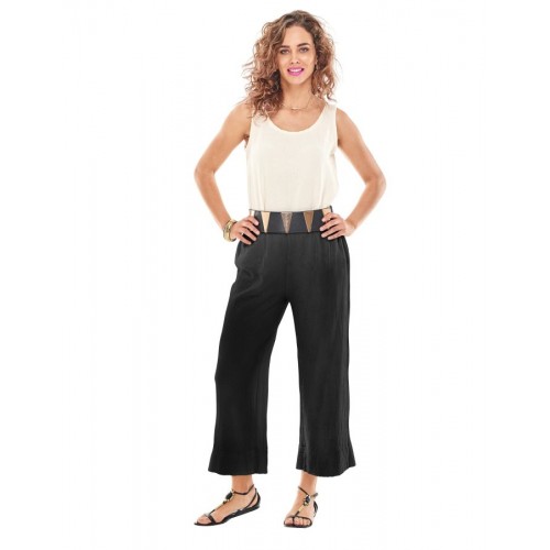 Oh My Gauze - Paula Pants - Black