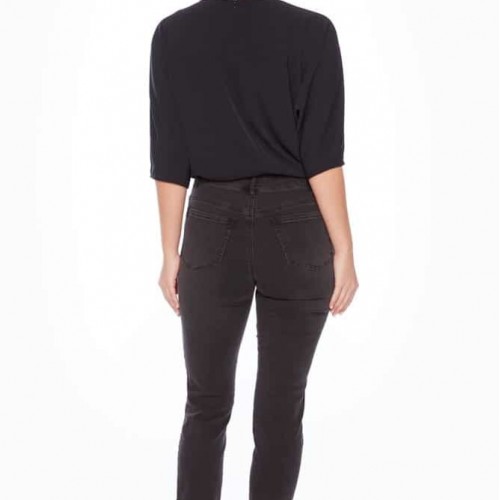 Up! - 29" Slim Tummy Control Denim - Black