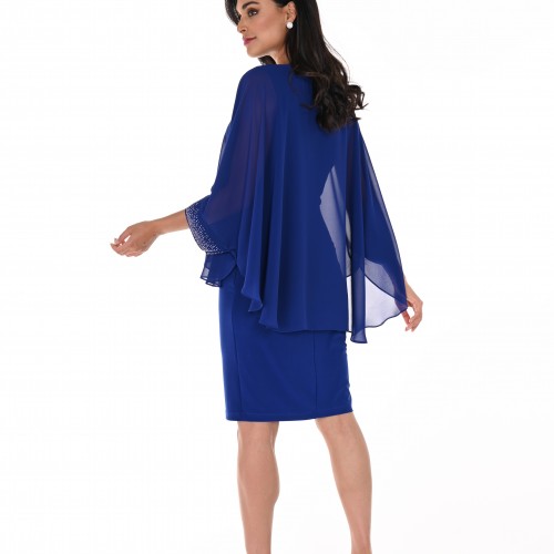 Frank Lyman - Woven Dress #248148 - Imperial Blue