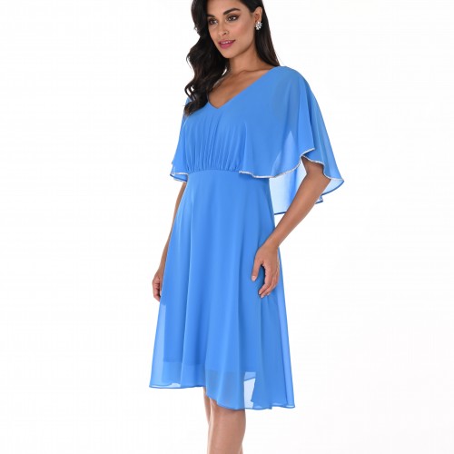 Frank Lyman - Woven Dress #248152 - Azure