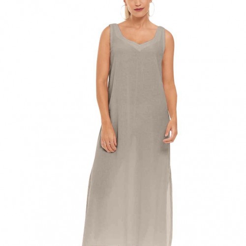 Oh My Gauze - Sangria Dress - Taupe