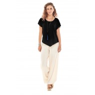 Oh My Gauze - Grace Blouse - Black