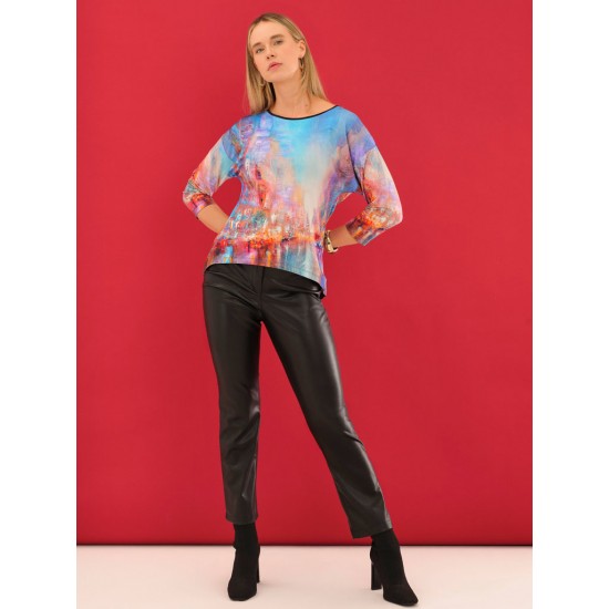 Dolcezza Knit Pullover - "The Blue City" #75713