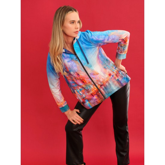 Dolcezza Knit Jacket - "The Blue City" #75716