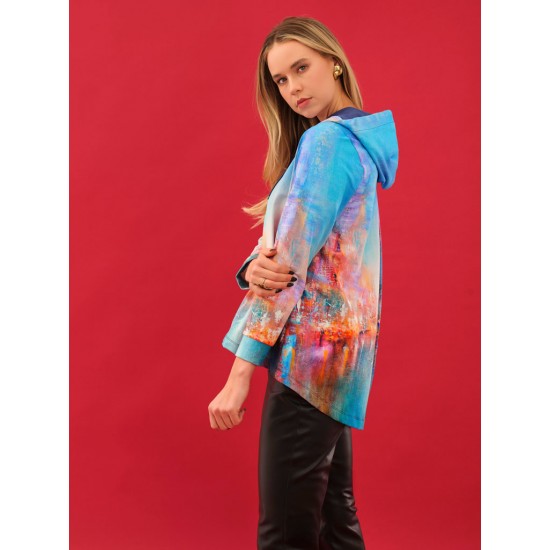 Dolcezza Knit Jacket - "The Blue City" #75716