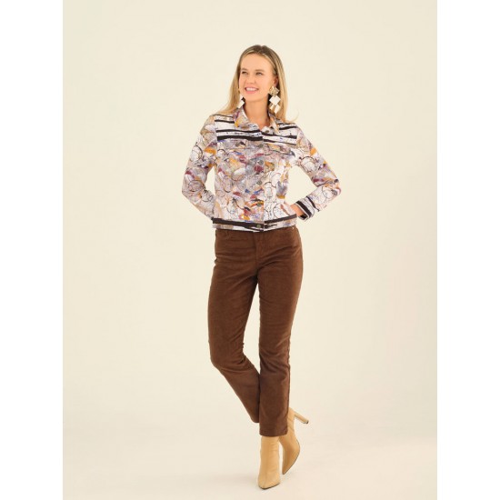 Dolcezza Knit Jacket - "Pretext For War" #75656