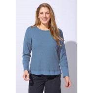 Escape by Habitat - Boxy Crew Neck - Denim