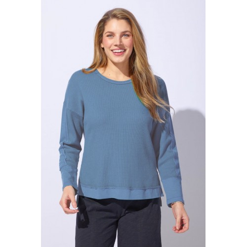 Escape by Habitat - Boxy Crew Neck - Denim