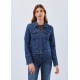 French Dressing - Zip Front Jacket - Dark Blue