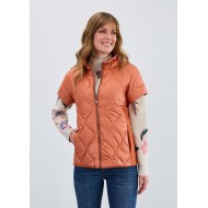 French Dressing - Mixed Media Jacket - Bronze