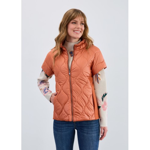 French Dressing - Mixed Media Jacket - Bronze