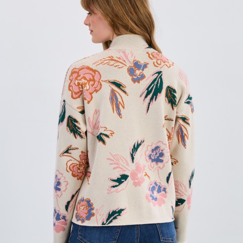 French Dressing - Mock Neck Loose Fit Sweater - Bloomsbur