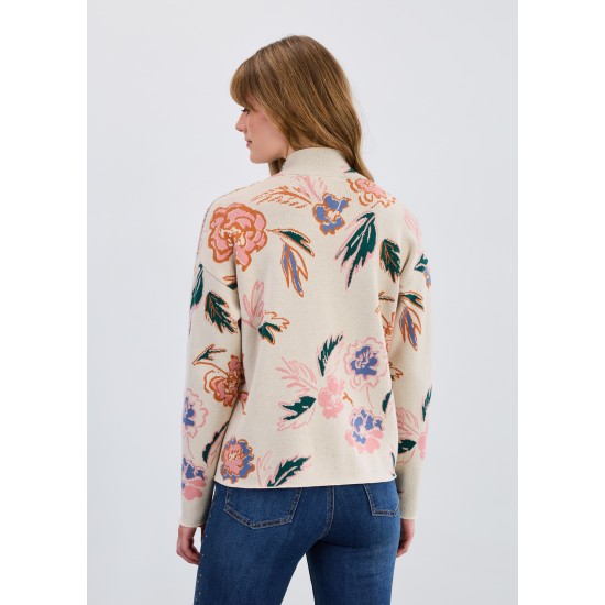 French Dressing - Mock Neck Loose Fit Sweater - Bloomsbur