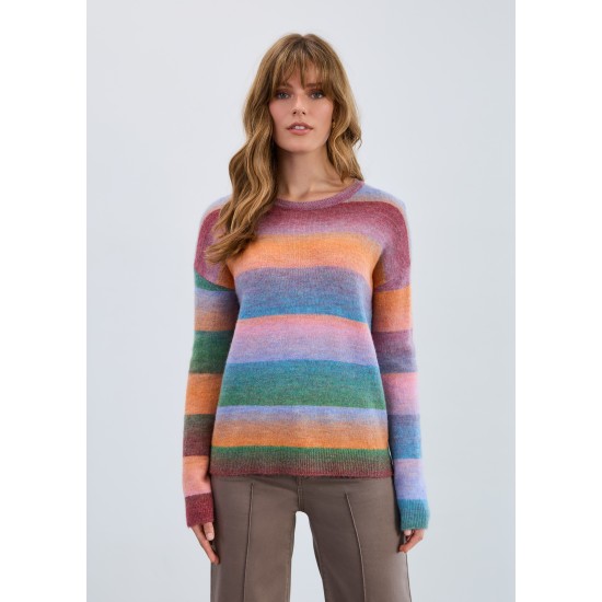 French Dressing - Spacedye Sweater - Brixton Multi