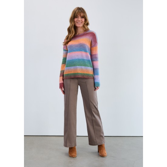 French Dressing - Spacedye Sweater - Brixton Multi