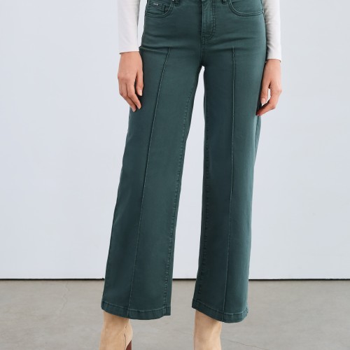 French Dressing - Olivia Wide Leg - Spruce