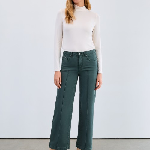 French Dressing - Olivia Wide Leg - Spruce