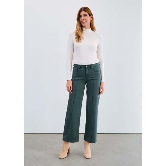 French Dressing - Olivia Wide Leg - Spruce