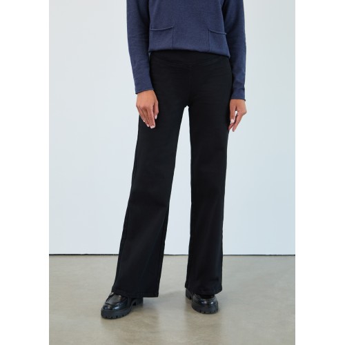 French Dressing - Pull-On Wide Leg - Black