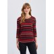 French Dressing - Ruched Side Top - Warm Brixton