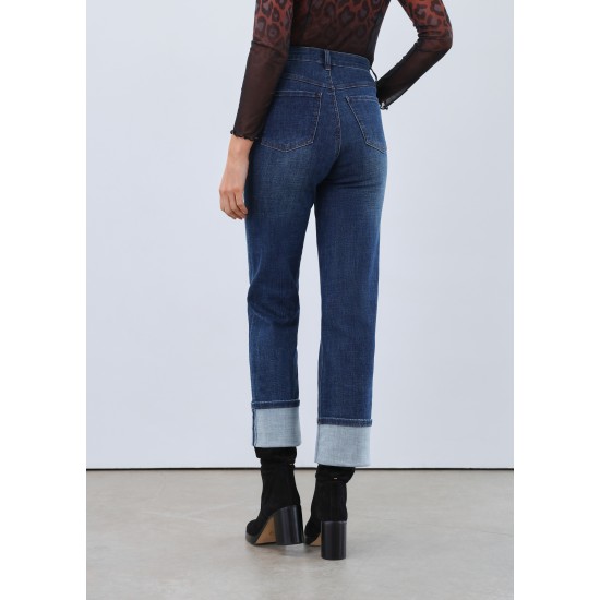 French Dressing - Suzanne Straight Ankle - Dark Blue