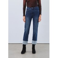 French Dressing - Suzanne Straight Ankle - Dark Blue