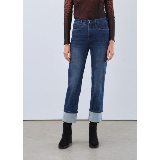 French Dressing - Suzanne Straight Ankle - Dark Blue