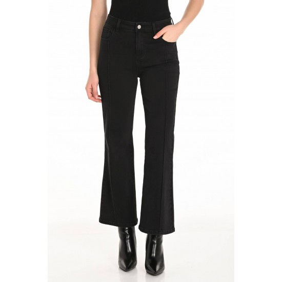 Frank Lyman - Woven Denim Pant #253711 - Black