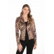 Frank Lyman - Knit Jacket #253857 - Cheetah