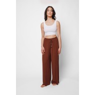 Koy Resort - Miami Tie Front Pant - Espresso