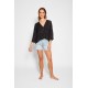 Koy Resort - Miami Tiered Top - Black