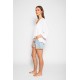 Koy Resort - Miami Tiered Top - White