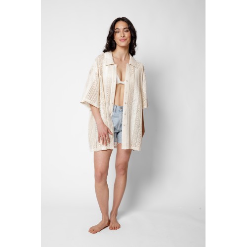 Koy Resort - Amalfi Big Shirt - Sand