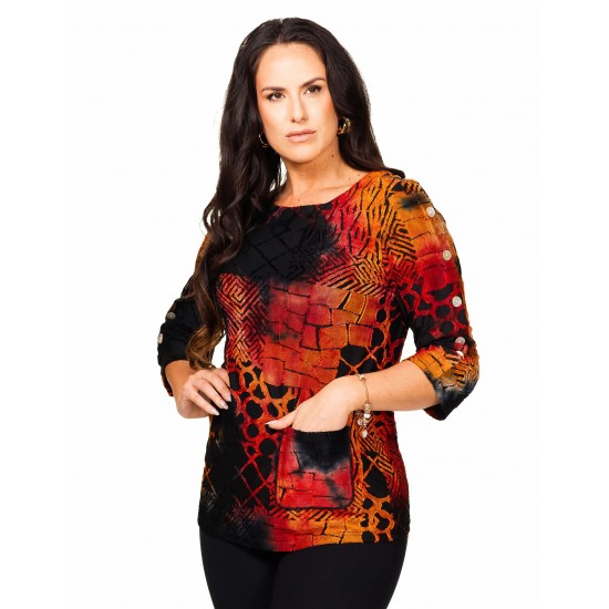 Minkas - Top - Pumpkin