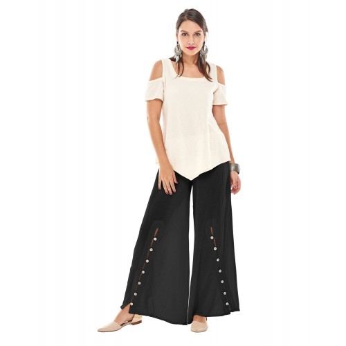 Oh My Gauze - Dallas Pants - Black