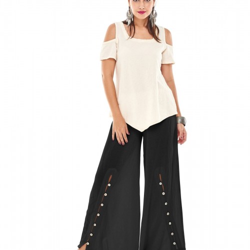 Oh My Gauze - Dallas Pants - Black