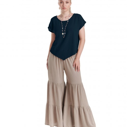 Oh My Gauze - Grace Blouse - Sapphire