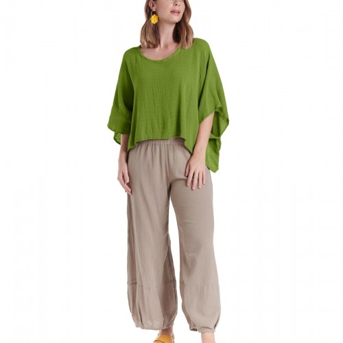 Oh My Gauze - Havana Blouse - Matcha
