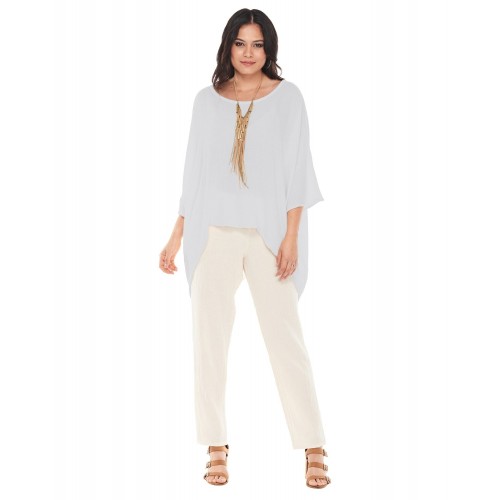 Oh My Gauze - Name-It-Jane Blouse - Snow