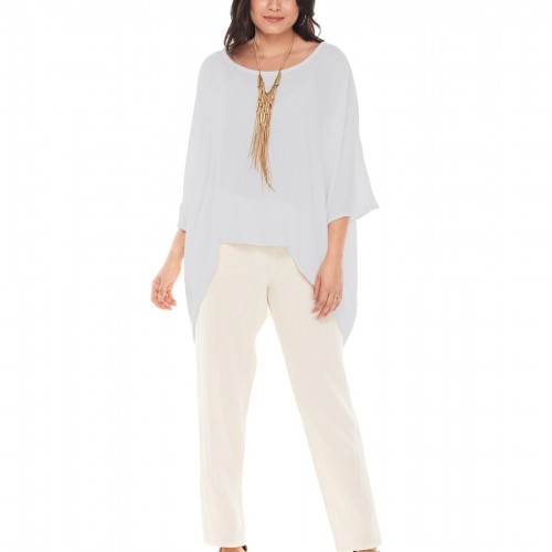 Oh My Gauze - Name-It-Jane Blouse - Snow