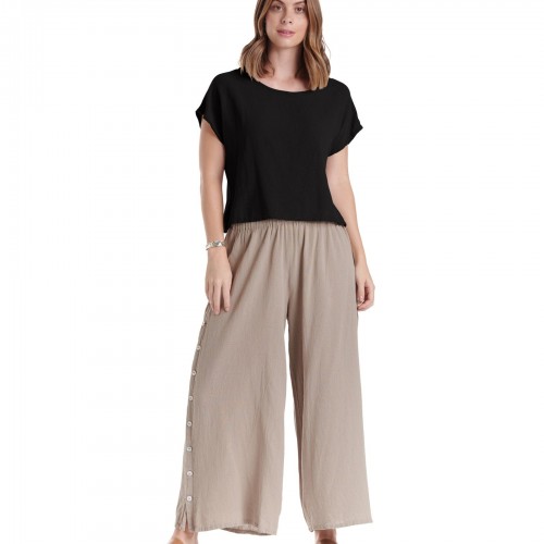 Oh My Gauze - Olga Blouse - Black