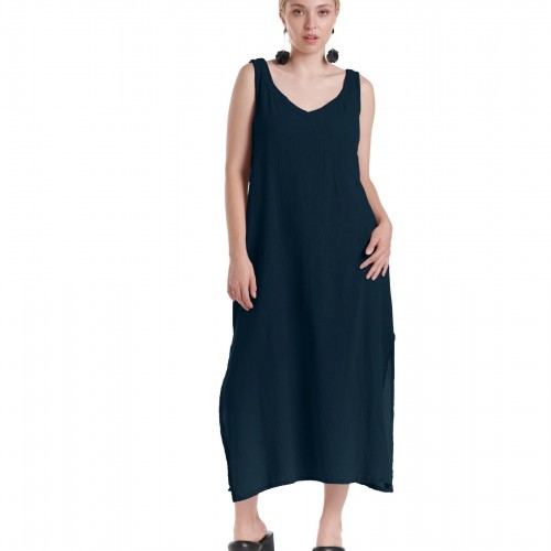 Oh My Gauze - Sangria Dress - Sapphire