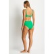 Sea Level - Eco Essentials High Waist Bottom - Kelly Green