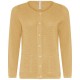 Skovhuus - Cotton Cardigan With Patch Pockets - Hemp Yellow