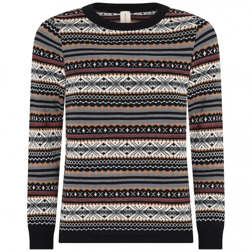 Skovhuus - Striped Pullover Sweater - Black