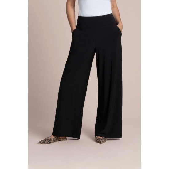 Sympli - Easy Wide Leg Pant - Black