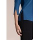 Sympli - Suitable Split Sleeve Top 3/4 Sleeve - Lake