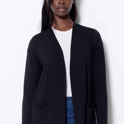 Up! - Long Sleeve Cardigan - Black