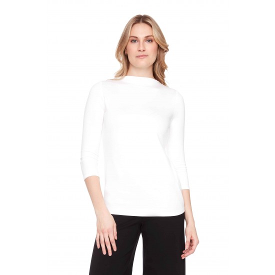 Up! - 3/4 Sleeve Top - Cloud