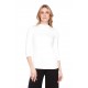 Up! - 3/4 Sleeve Top - Cloud
